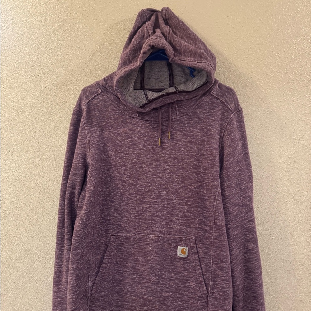 Carhartt Women’s Heathered Purple Hoodie
